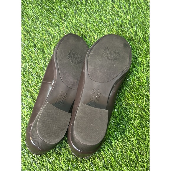 Chaps Patsy Women's Brown Leather Tassel Loafers Size 9B Perfect Condition - Picture 7 of 7